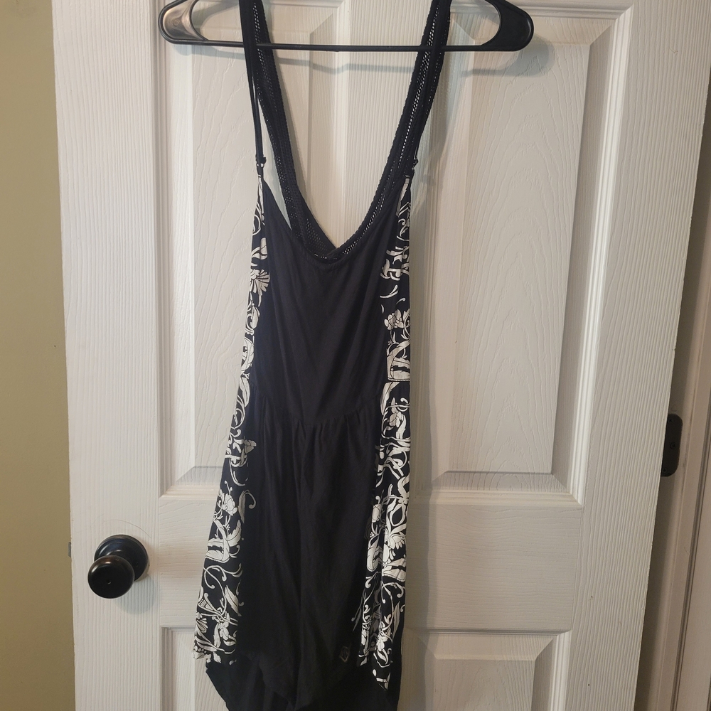 Black and White Romper